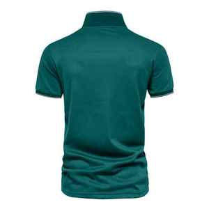 Fresh Drop Men's Plain Polo Shirt Premium Cotton Material Short Sleeve <b>Classic</b> Casual Fashion For Daily Wear - Product Image 2