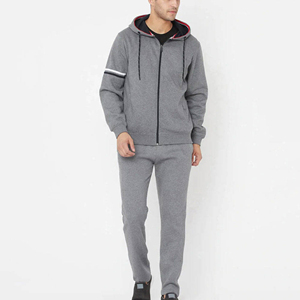 ชุดฮู้ดดี้ผู้ชายผ้าฝ้ายขายส่ง พิมพ์โลโก้ตามสั่ง ชุดวอร์มแบบสวมใส่ได้ทั้งชายและหญิง กางเกงวอร์มสำหรับวิ่งจ๊อกกิ้ง - Product Image 1