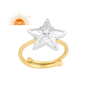 New Pattern Design Brass <b>Adjustable</b> <b>Ring</b> Custom Jewelry For Women Gift For Her Custom Jewelry Manufacturer - Product Image 4