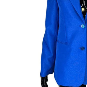 Blazer de Negocios para Mujer, Primavera-Otoño, Tejido, con Botones, Cuello de Solapa, Hecho a Medida, Fabricante y Proveedor Greek Life - Product Image 3