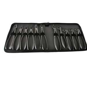 Kit de 11 Pinzas Quirúrgicas Manuales para Extracción de Raíces, Instrumentos Dentales de Extracción de Dientes, Acero Inoxidable, CE - Product Image 2