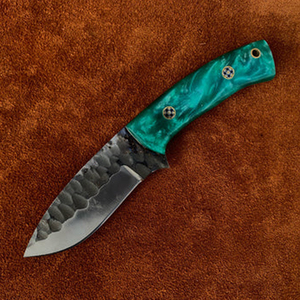 Cuchillo de desollar de acero CORBAN de alta calidad, hecho a mano, con mango <span class=keywords><strong>REZON</strong></span> - Product Image 1