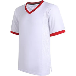 Maillot de football personnalisé, vêtements de football, t-shirts, coupe ample, streetwear, respirant, manches courtes, 100% polyester, maillot américain - Product Image 3