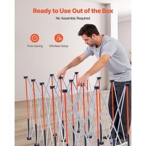 Banc de travail pour le travail du bois 8,05 x 4,13 pieds, banc de travail pliable, capacité de charge de 6000 lb, pas d'assemblage, support de travail portable et pliable - Product Image 3