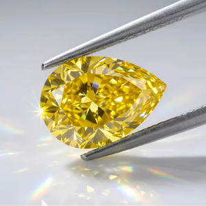 Diamant synthétique RCK Global de laboratoire, taille poire, clarté VVS SI, petit diamant CVD en vrac de 0,05 à 0,20 ct pour montres et bijoux personnalisés - Product Image 1