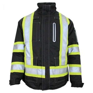 Chaqueta de Seguridad Impermeable de Alta Visibilidad, Ropa de Trabajo Reflectante, Proveedor OEM Personalizado, Chaqueta Industrial para Exteriores de Construcción - Product Image 1