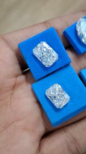 Diamantes Cultivados en Laboratorio Personalizados, Corte Oval Radiante, Claridad VVS2, Color E-F, Cultivados por CVD, Certificados por IGI - Product Image 5