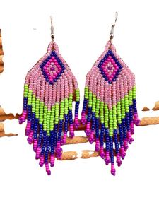 Pendientes Colgantes de Cristal con Baño de Oro Rojo y Azul, Adornados con Pedrería, Joyería de Moda con Diseño de Loro Colorido para Mujer - Product Image 5
