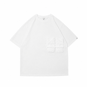 T-shirt en coton pour homme, coupe classique, design personnalisé, vêtements confortables pour tous les jours, fournisseur d'usine en gros - Product Image 6