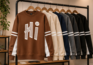 เสื้อสเวตเชิ้ตโอเวอร์ไซส์คอกลมสำหรับผู้หญิง ลายพิมพ์ทันสมัย สไตล์ลำลอง สตรีทแวร์ แขนเสื้อพิมพ์ลายบล็อกสีด้านหน้า - Product Image 3