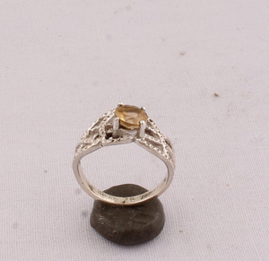 High Quality Natural Citrine <b>Ring</b> 925 Sterling Silver Jewelry Handmade Yellow <b>Crystal</b> Gemstone <b>Ring</b> for Women Fine Jewelry - Product Image 6