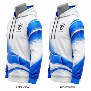 <b>Sublimation</b> <b>Hoodies</b> Pakistan Supplier Men 450 Gsm Fleece Polyester/Cotton High Quality New Arrival Custom Winter Embroidered - Product Image 5