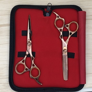 Ciseaux de coiffure professionnels en acier inoxydable pour salon de coiffure, vente en gros d'usine, ciseaux à effiler les cheveux - Product Image 1