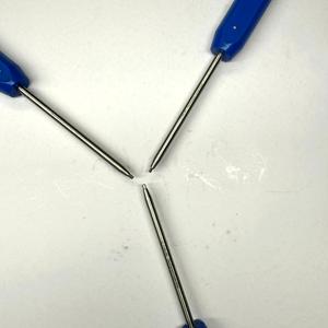 Tournevis chirurgical orthopédique 2 mm 2,5 mm à manche bleu pour fixation d'implants osseux, colonne vertébrale, traumatisme dentaire par Dentavex - Product Image 4