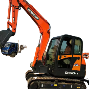 Excavadora Doosan DH60 Preferida por Contratistas para Trabajos <span class=keywords><strong>de</strong></span> Servicios Públicos e Infraestructura - Product Image 1
