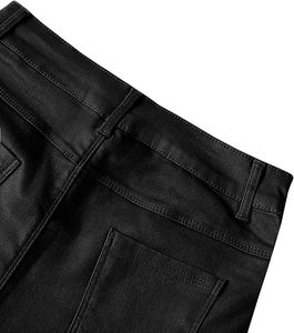 OEM ODM Women's Faux Leather <b>Shorts</b> Custom Branding High Rise Vegan Leather Trendy Fashion <b>Shorts</b> - Product Image 2