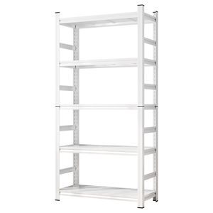 Scaffale Regolabile in Altezza da 71 Pollici con Capacità di 907 kg, Unità a Cinque Ripiani con Pannelli Resistenti ai Graffi e all'Usura - Product Image 4