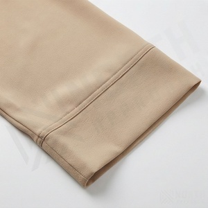 2025 OEM Kimono Abaya pour femmes musulmanes, en tissu polyester épais, doux et très extensible, col en V, manches longues, pour fêtes, Ramadan, mariages - Product Image 5