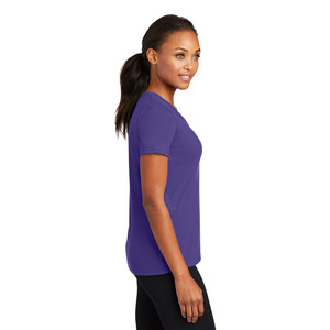 Camiseta de Mujer Nueva Moda 100% Algodón, Cuello en V, Manga Corta, Secado Rápido, Transpirable, con Serigrafía, Precio al por Mayor para Chicas - Product Image 3