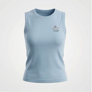 Camiseta de Manga Corta para Mujer, de Alta Calidad, Transpirable, con Estampado, Corte Regular, Pantalones Cortos, Satén de 260g, Personalizable, Venta al Por Mayor - Product Image 1