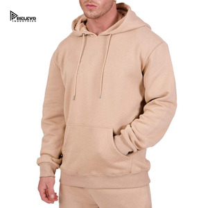 Custom Oversized <b>Pullover</b> Hoodie For <b>Men</b> Heavyweight Cotton Fleece Streetwear Sweatshirt With Custom Logo - Product Image 6