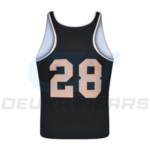Uniformes de Lacrosse Personalizados OEM, Reversibles, Sublimados, Ligeros, Talla Grande para Mujer, Estilo Racerback, de Secado Rápido, en Poliéster - Product Image 2