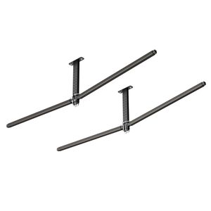 Support de rangement robuste et réglable pour 2 kayaks, fixation au plafond pour garage, étagères de garage suspendues pouvant supporter 250 lb - Product Image 1