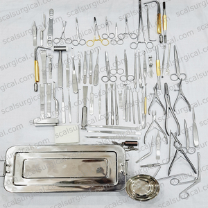 Juego de Instrumentos Quirúrgicos Profesionales Walter de 69 Piezas para Rinoplastia y Reconstrucción Nasal - Product Image 4
