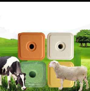 Bloque de Sal Mineral Natural del Himalaya para Animales, Redondo, Rosa, Azul, Marrón, 2 kg, Comprimido, Potenciador de Salud para Ganado, Ladrillo Crudo - Product Image 6