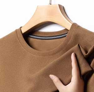 <b>Men's</b> Short Sleeve O-Neck Knitted T-Shirt 100% Cotton <b>Animal</b> Print Breathable Casual Wear Regular Fit 320g - Product Image 5