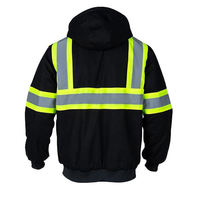 Chaqueta de Seguridad Reflectante Impermeable Personalizada, Antibacteriana, con Detección de Agujas, Forro Polar, Alta Visibilidad, Ropa de Trabajo Industrial de Microfibra