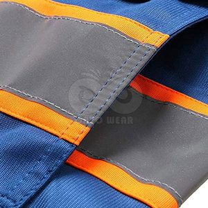 Reflective <b>Work</b> Wear Safety Vest <b>Waterproof</b> Safety Vest <b>Work</b> Clothing Safety Vest For Men - Product Image 3