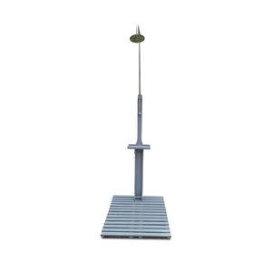 Ducha de Jardín para Piscina con Base de Madera para Patio y Terraza - Product Image 3