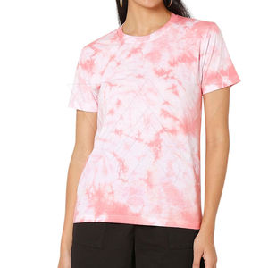 Camiseta Corta Tie Dye para Mujer en Oferta Online, la Más Moderna, para Uso en Exteriores - Product Image 1