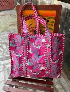 Trendy <b>Printed</b> Cotton Quilted Shoulder Bag for Casual and Party Wear - Product Image 6