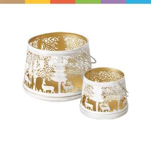 Support de bougie chauffe-plat en fer de luxe, de qualité supérieure, neuf, doré, fait main, écologique, pour la maison, les mariages et les fêtes - Product Image 5