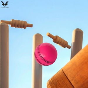 Wholesale Durable Hand Stitched Leather Cricket <b>Ball</b> Set 156g Standard <b>Weight</b> Pink and Black Professional Match <b>Balls</b> - Product Image 5