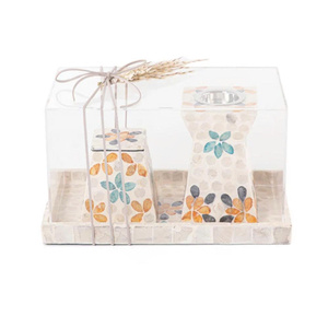 Meilleur prix pour un élégant brûleur d'encens en nacre avec plateau, cadeau pour le Ramadan et l'Aïd, provenant du Vietnam. - Product Image 3