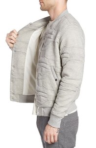 Blouson Bomber Personnalisable avec Logo sur le Devant, en Toile Premium, Chaud, Respirant, Coupe-Vent, Tendance, Haute Qualité, pour Hommes, Hiver - Product Image 1