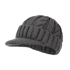 Gorro de Invierno Unisex de Punto, Color Negro Sólido, 100% Lana, Hecho a Mano, Estilo Informal, para Exteriores y Playa, con Circunferencia de Cabeza Ajustable - Product Image 3
