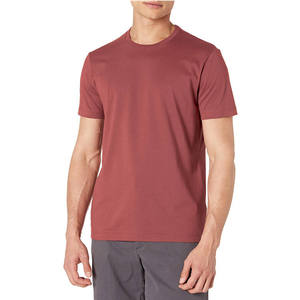 T-shirts pour hommes à col rond, manches courtes, couleur unie, logo personnalisé, coupe classique, t-shirts décontractés - Product Image 6