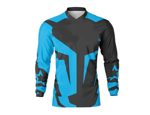 Bulk Professional MX Jersey Signature Laser-Cut Ventilation Custom Branding Factory Wholesale Price - Product Image 3