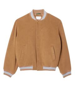เสื้อแจ็คเก็ตวาร์ซิตี้ขนสัตว์สำหรับผู้ชาย พร้อมลายปัก - Product Image 1