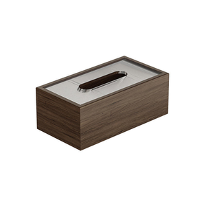 Caja de pañuelos de madera de nuevo diseño, personalizable, para sala de estar u hotel - Product Image 6