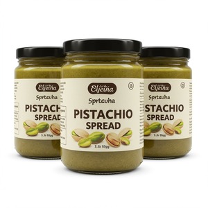 Crema de Pistacho Global Supply, Mantequilla Cremosa de Pistacho para Pan, Panqueques, Waffles, Postres e Ingredientes de Panadería - Product Image 4