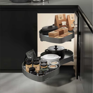 Juego de Muebles de Cocina Modernos de Lujo Personalizados JY Project, Isla Modular, Despensa, Gabinetes de Madera RTA, Diseño Europeo para Apartamento - Product Image 5