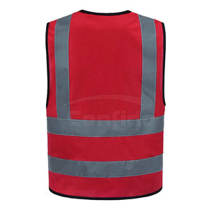 เสื้อกั๊กนิรภัยสะท้อนแสงสำหรับผู้ชาย มองเห็นได้ชัดเจน ทนทาน น้ำหนักเบา เหมาะสำหรับงานกลางแจ้ง การจราจร และอุตสาหกรรม - Product Image 3