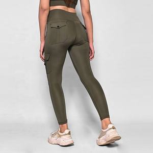 Seamless <b>Cargo</b> Legging Wholesale High Quality Active Wear Compression Fitness Outfit Leggings For Gym Workout Exercise - Product Image 4