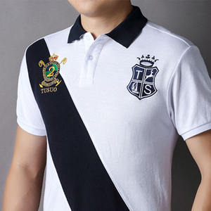 Camiseta de Hombre con Logotipo Bordado Personalizado, Ropa Casual de Verano, Manga Corta, Tejida, Transpirable, Producto Más Vendido - Product Image 2