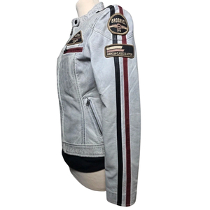 <b>Mens</b> Brown <b>Leather</b> <b>Jackets</b> Premium Hooded Casual Winter Plain Dyed Breathable Full Zipper Custom OEM Wholesale - Product Image 6